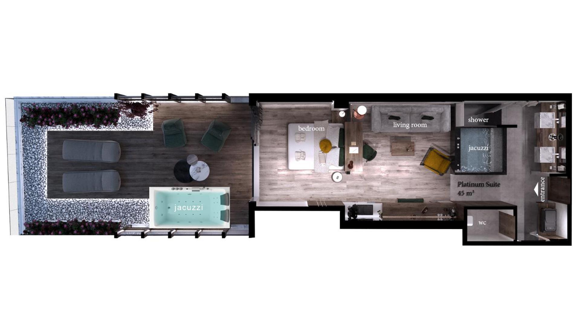 Dyo Suites Rétino Habitación foto